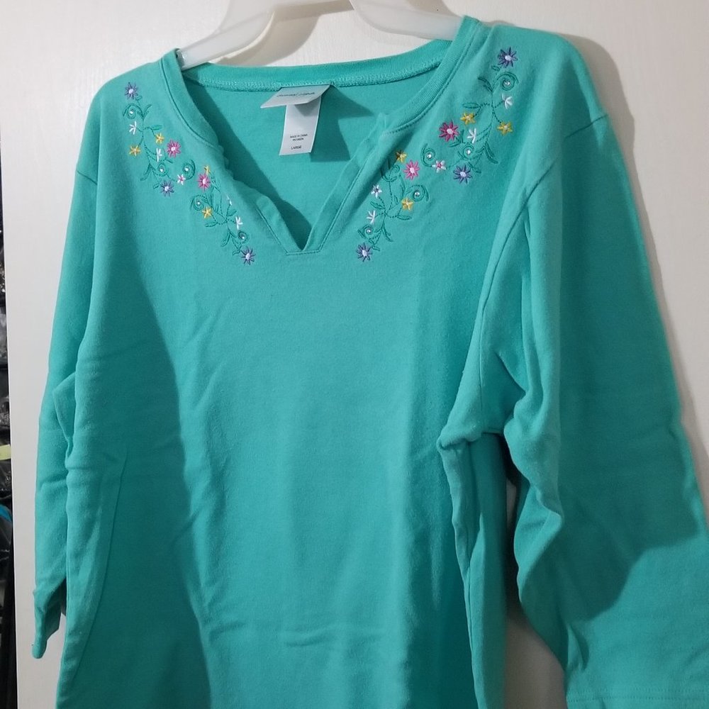 Embroidered top